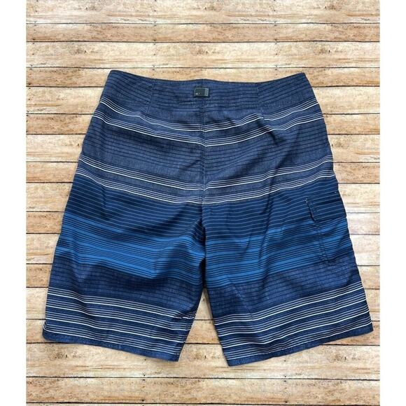 O'Neill Men's Blue Striped Swim Trunks Size 32 - Picture 2 of 9
